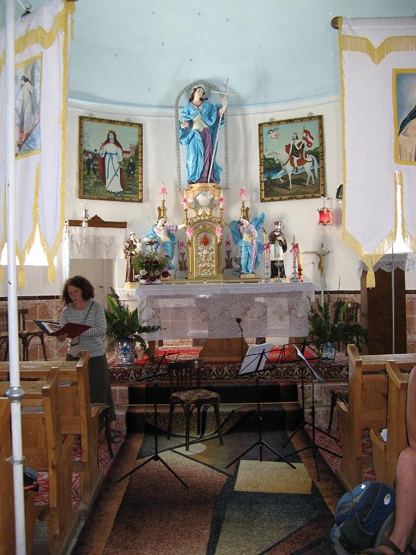 02D.jpg - Hlavní oltář, obrazy od malíře Josefa Řeháka z Bigeru